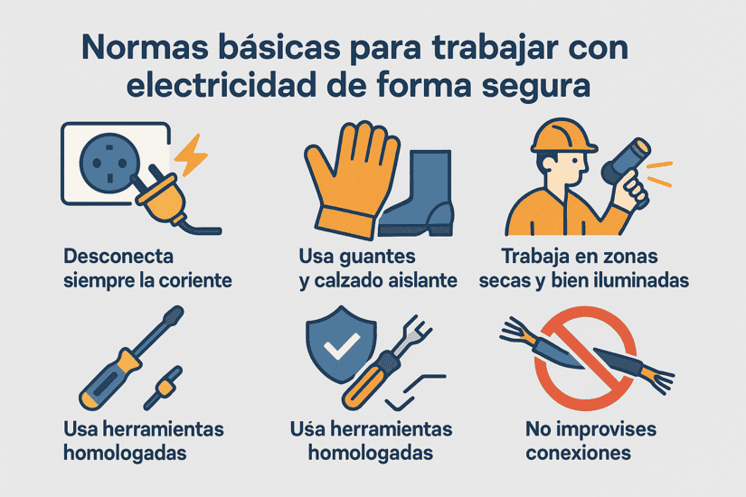 Reparaciones eléctricas urgentes en Burujón